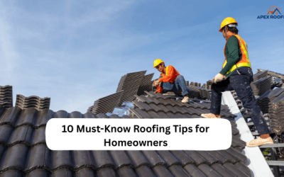 10 Must-Know Roofing Tips for Homeowners